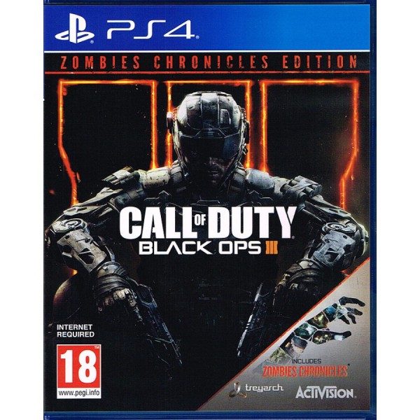 Игра Call of Duty: Black Ops III Zombies Chronicles Edition за PS4 (безплатна доставка)